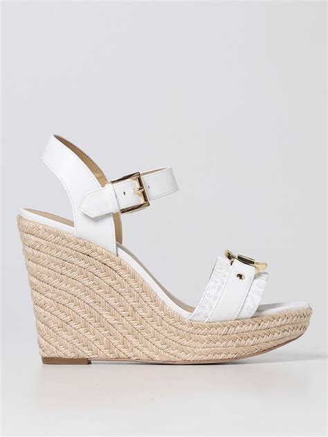 michael kors wedge sneakers white|michael kors wedge heels.